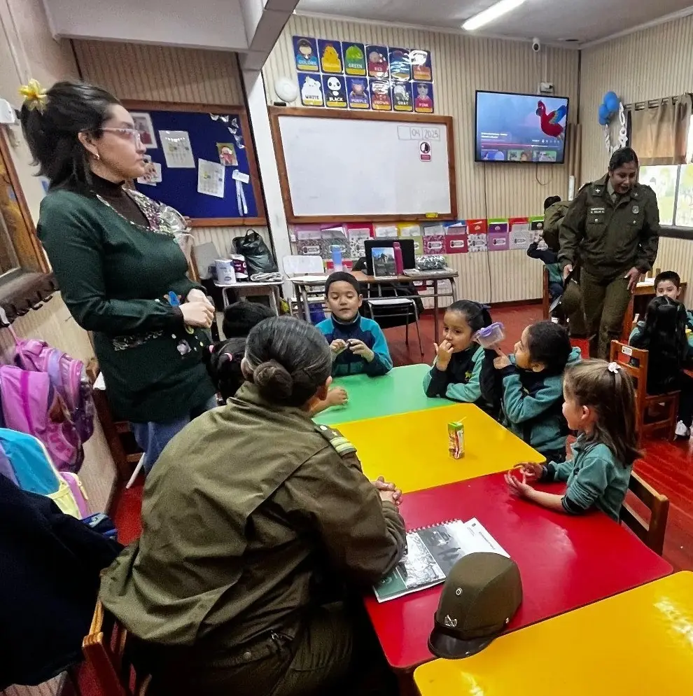 Comunidad escolar de Garden College, La Unión — Región de Los Ríos