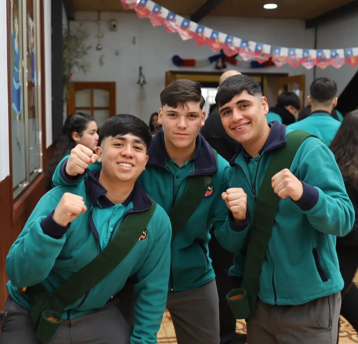 Comunidad escolar de Garden College, La Unión — Región de Los Ríos